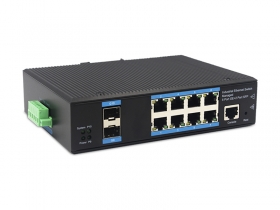 管理型千兆 2光8電工業(yè)級(jí)交換機(jī)