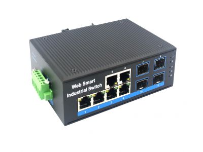 千兆4光6電SFP 非網(wǎng)管工業(yè)級交換機