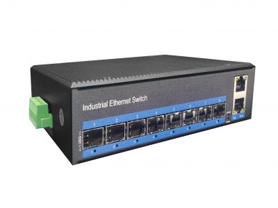 千兆8光2電SFP 非網(wǎng)管工業(yè)級交換機