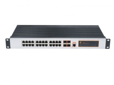三層網(wǎng)管4萬兆光24千兆電-SFP工業(yè)級交換機
