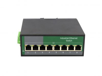 鋼合金工業(yè)級千兆8電工業(yè)級交換機(jī)